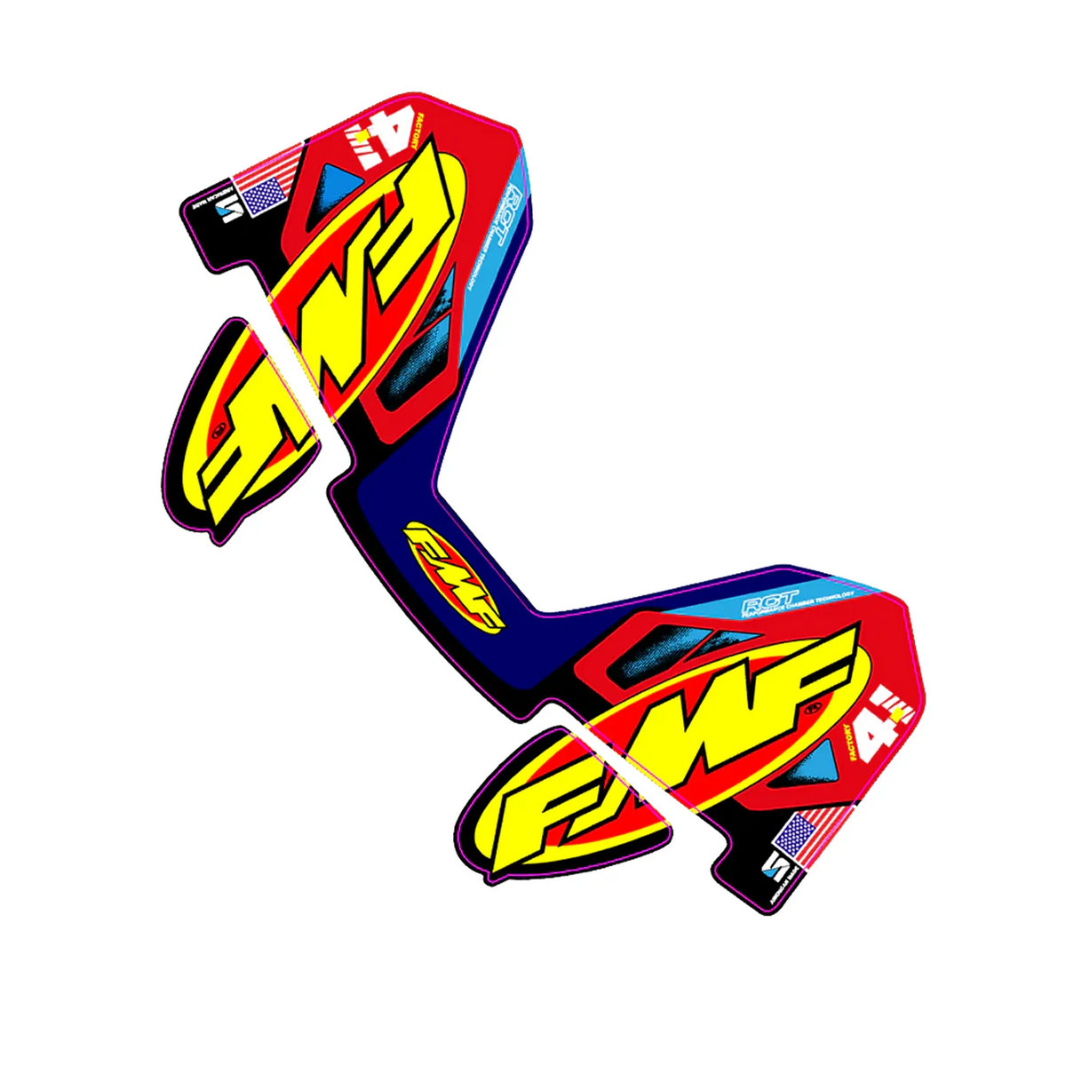 Sticker de silencieux FMF - 100% Personnalisable Fifty Design