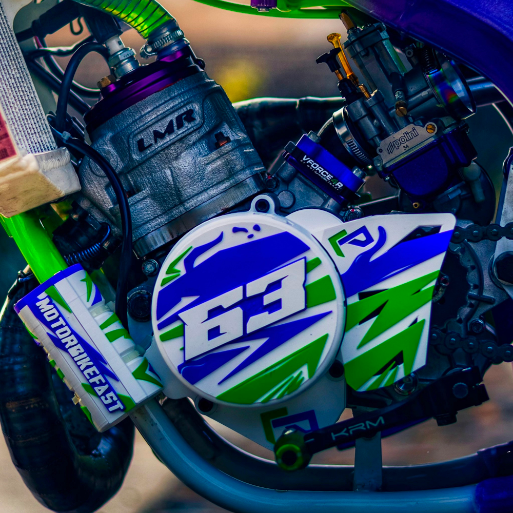Kit déco moto personnalisé Fifty Design