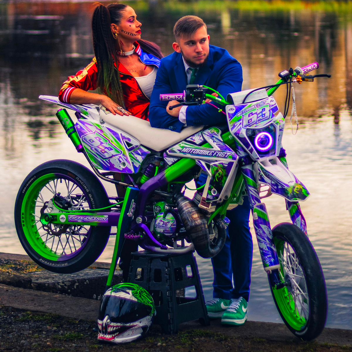 50cc Graphic Kit | Full Custom